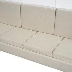 Queen Murphy Bed with Sofa - 2 - in - 1 Design, Storage Solutions & Dual - Piston Mechanism