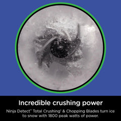 Ninja Detect Kitchen System Power Blender + Processor with Blend Sense Technology, Silver, TB400