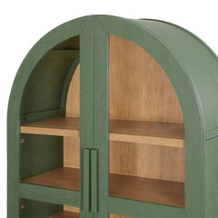 Better Homes & Gardens Juliet Arch Accent Cabinet, Black Finish
