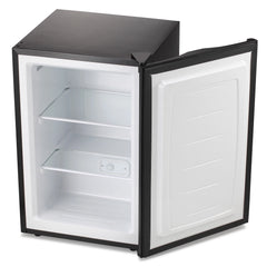 KNDKO 3.2cu.ft Upright Freezer, Compact Freezer with Removable Shelves, Adjustable Thermostat for Home/Kitchen/Office, SILVER