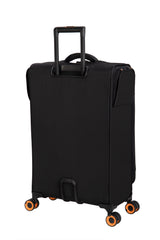 It Luggage Simultaneous 27" Softside Checked 8 Wheel Expandable Spinner Luggage, Harbour Blue