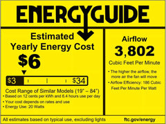 Dextrus 52'' Ceiling Fan with Light and Remote Control, 6 Speeds, 5 Timer Settings, and Dual - Finish Blades (Nickel)