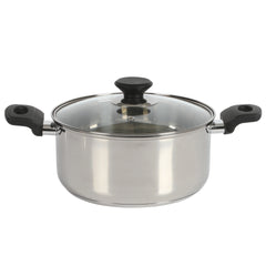Gibson Home 71 Piece Stainless Steel Silver Cookware Combo Set