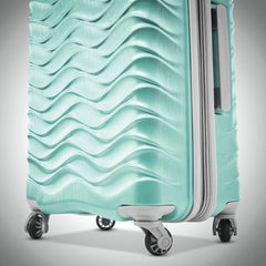 American Tourister Pirouette NXT Hardside Large Checked Luggage with Spinner Wheels - Ultramarine