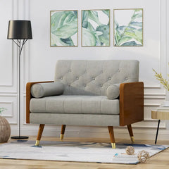 Frankie Mid - Century Modern Club Chair by Christopher Knight Home