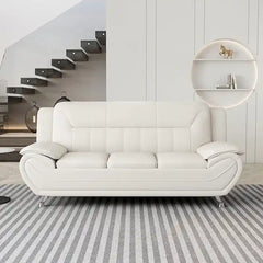 3 Piece Living Room Sofa Set with Upholstered Seating and Modern Design