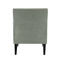 Nileus Set of 2 Modern Classic Polyester Accent Chairs with Solid Wood Legs by HULALA HOME