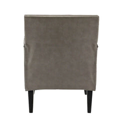 Nileus Set of 2 Modern Classic Polyester Accent Chairs with Solid Wood Legs by HULALA HOME