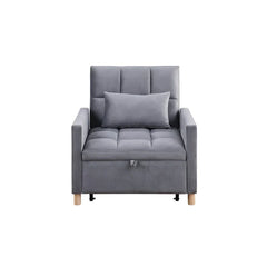 Versatile Sleeper Chair with Removable Pillow