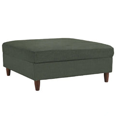 5-Piece Corduroy Modular Sectional Sofa with Ottoman