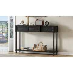 Entryway Console Table with Drawers - Stylish Sofa Table