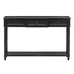 Entryway Console Table with Drawers - Stylish Sofa Table