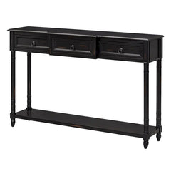 Entryway Console Table with Drawers - Stylish Sofa Table