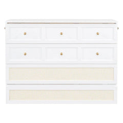 Nestfair Full - Size Murphy Bed with Spacious Drawers