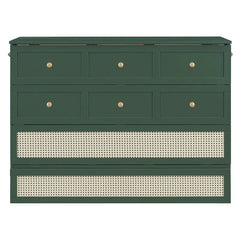 Nestfair Full - Size Murphy Bed with Spacious Drawers