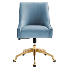 Discern Velvet Performance Office Chair