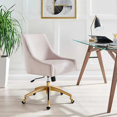 Discern Velvet Performance Office Chair