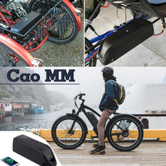 48V 20AH Ebike Battery 48V Lithium Battery 48V Battery with Charger for 750W - 1500W Adult Electric Bike Tricycle