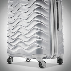American Tourister Pirouette NXT Hardside Large Checked Luggage with Spinner Wheels - Ultramarine