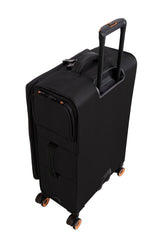 It Luggage Simultaneous 27" Softside Checked 8 Wheel Expandable Spinner Luggage, Harbour Blue