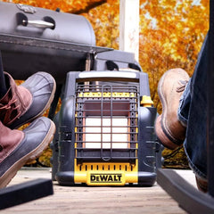 DEWALT DXH12B Portable Heater, Yellow, Ceiling Fan for Home