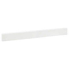 24 - 1/2 in. Cultured Marble Backsplash in White