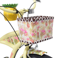 26" Margaritaville Women'S 3-Speed Cruiser Bike, Yellow